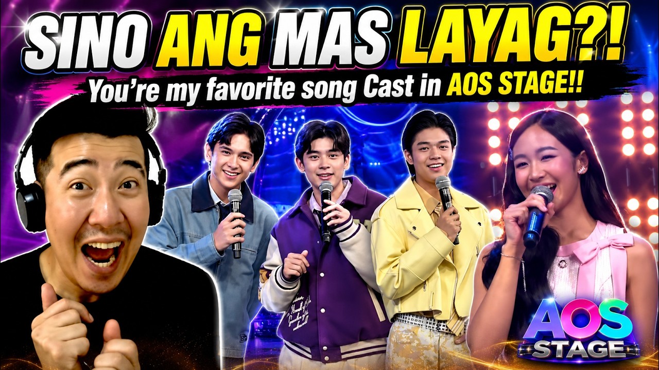 ALL OUT SUNDAYS : You&rsquo;re my favorite song Cast in AOS STAGE! | July 12 2026 | AOS REACTION