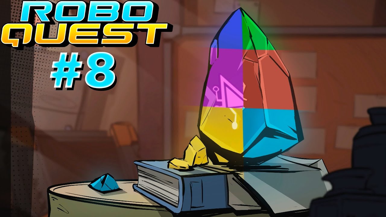 Собраны все кристалы силы // Roboquest #8