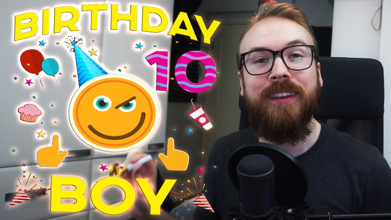 10 Years on YouTube | Huge Stream Weekend!