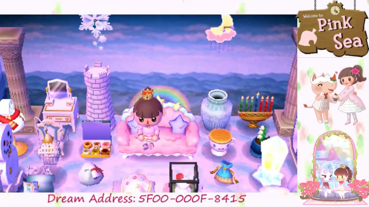 ACNL Welcome Amiibo Tour of Pink Sea!