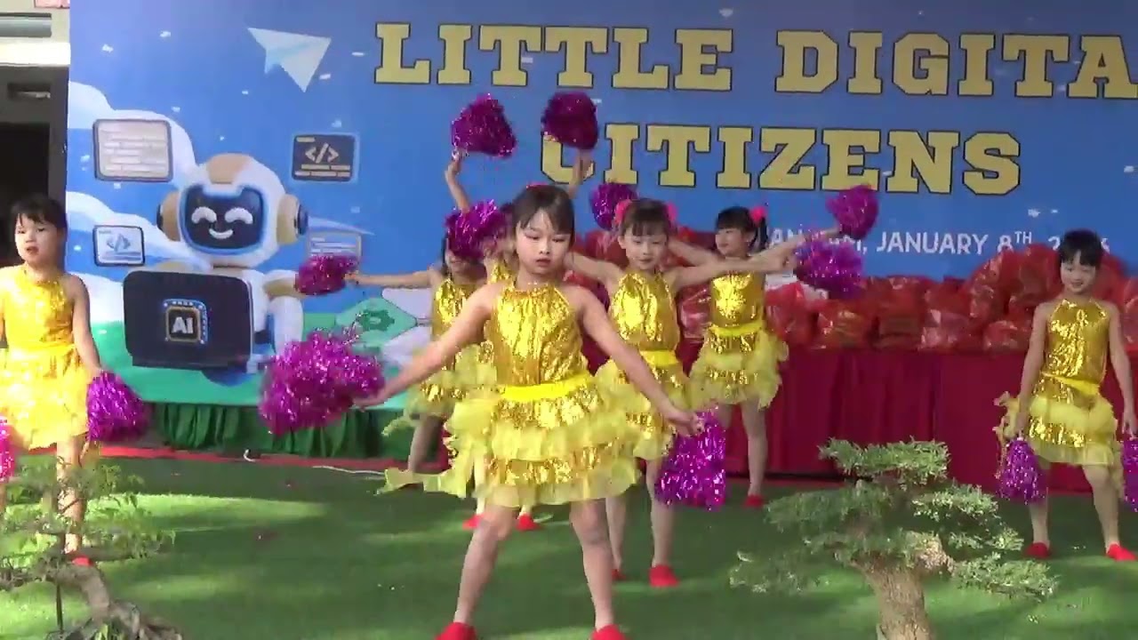 Nhảy Walking in the Sun TH Xuân cẩm 2026