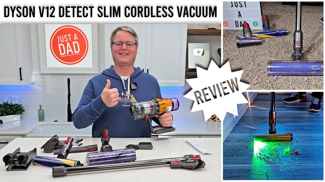 Обзор беспроводного пылесоса Dyson V12 Detect Slim