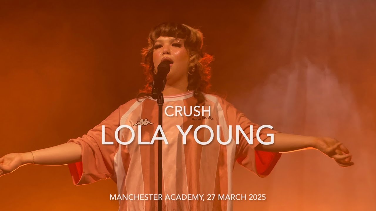 Lola Young - Crush - Live 4k @ Manchester Academy, 27 March 2025