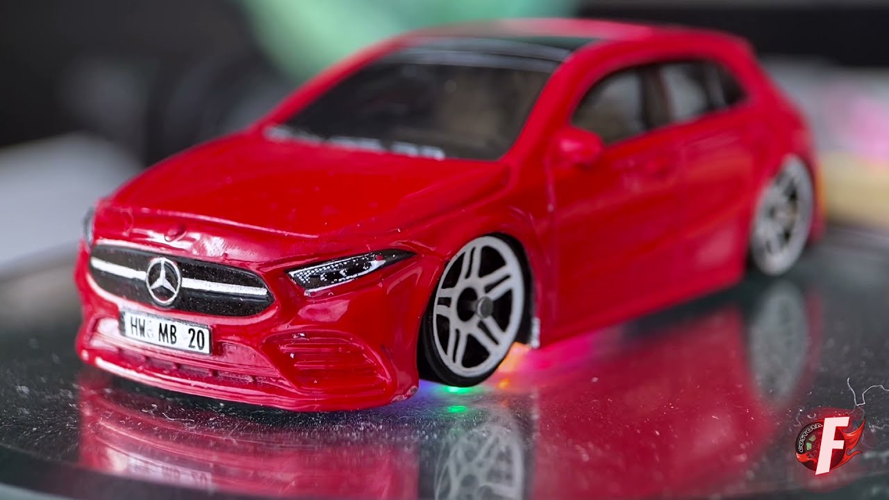 Como Rebaixar um  Hot Wheels - Mercedes Benz A Class - (Custom F)