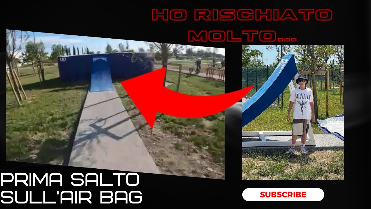 HO PROVATO UN AIRBAG PER LA PRIMA VOLTA E...