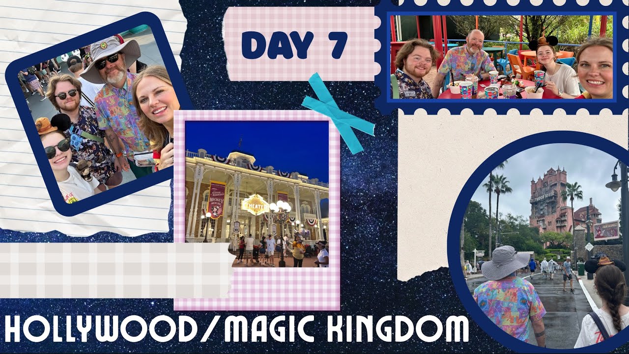 LAST DAY at DISNEY! 😭 May trip 2025 ☀️ Hollywood Studios Day, Magic Kingdom Night 