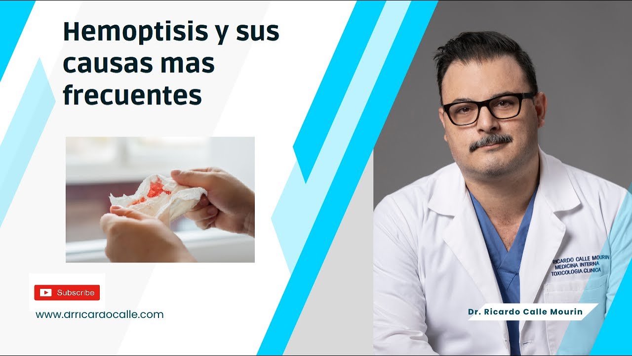 Hemoptisis | Motivos casuales mas frecuentes y diferencias en presentación