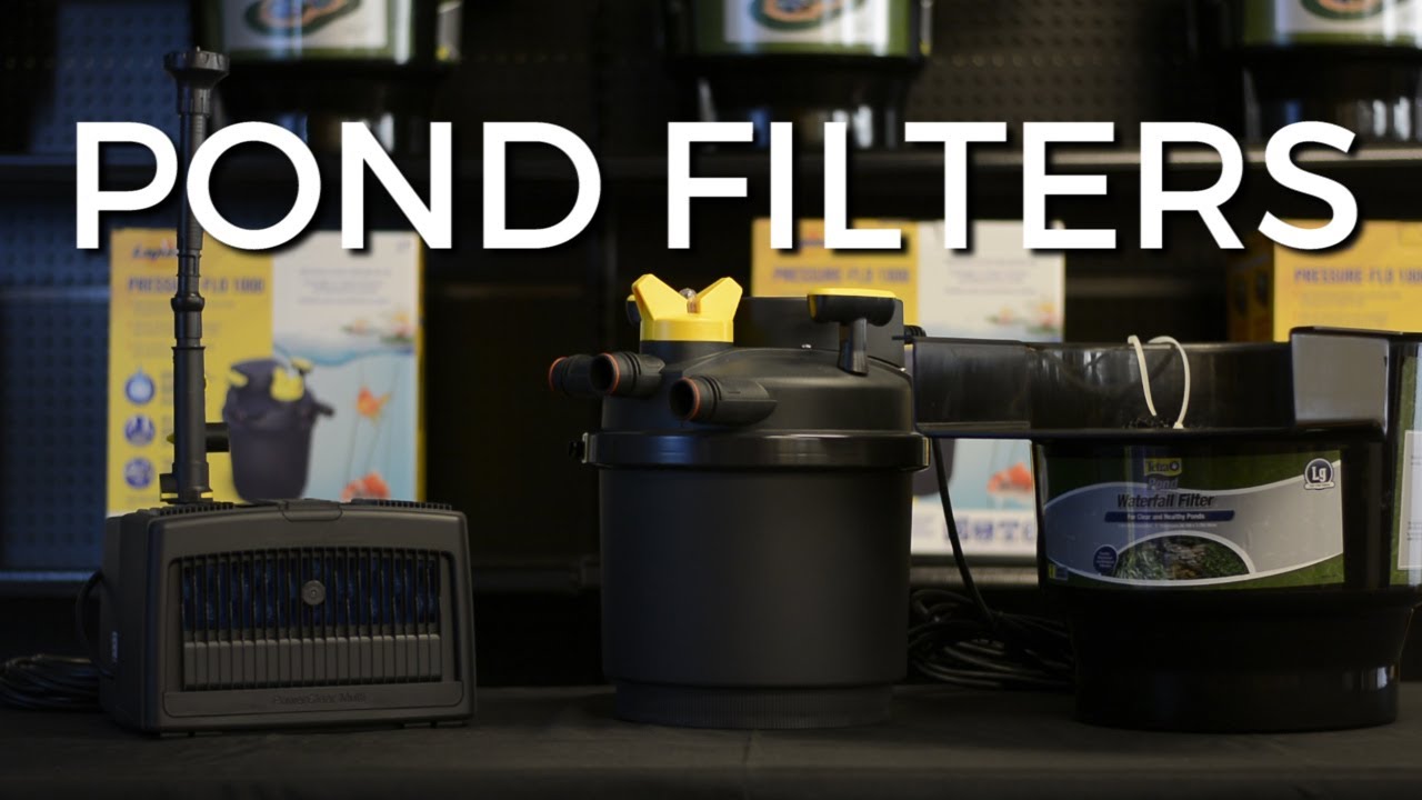 POND FILTERS - 3 Main Types