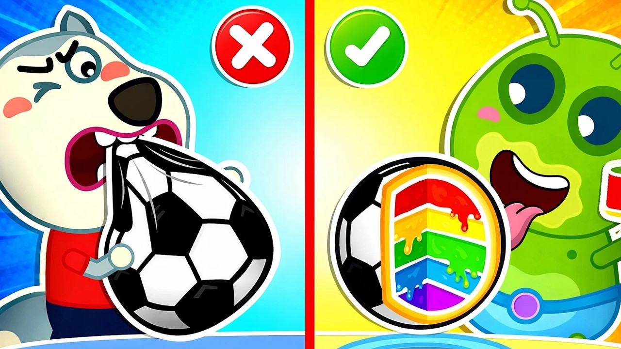 Real Cakes and Fake Cakes🍰🤔Can I eat anything? | Wolfoo and Friends