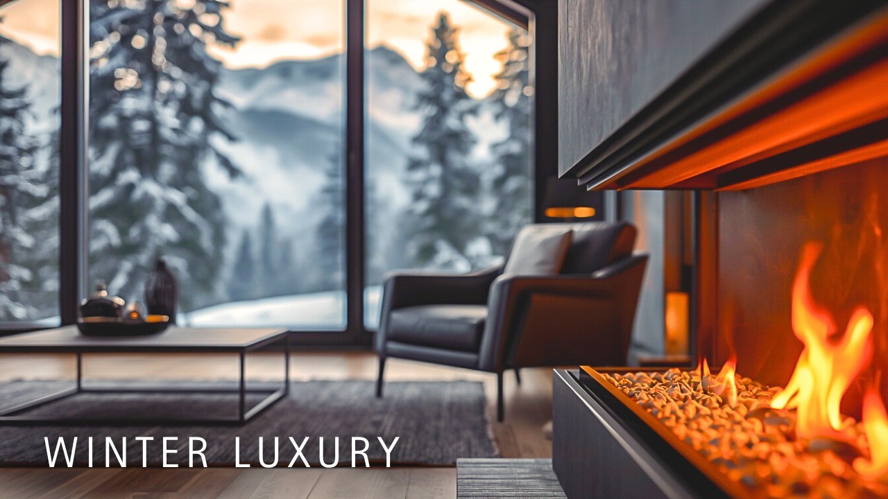 Luxury Deep House Chillout — Alpine Retreat, Fireplace & Winter Silence - 2026