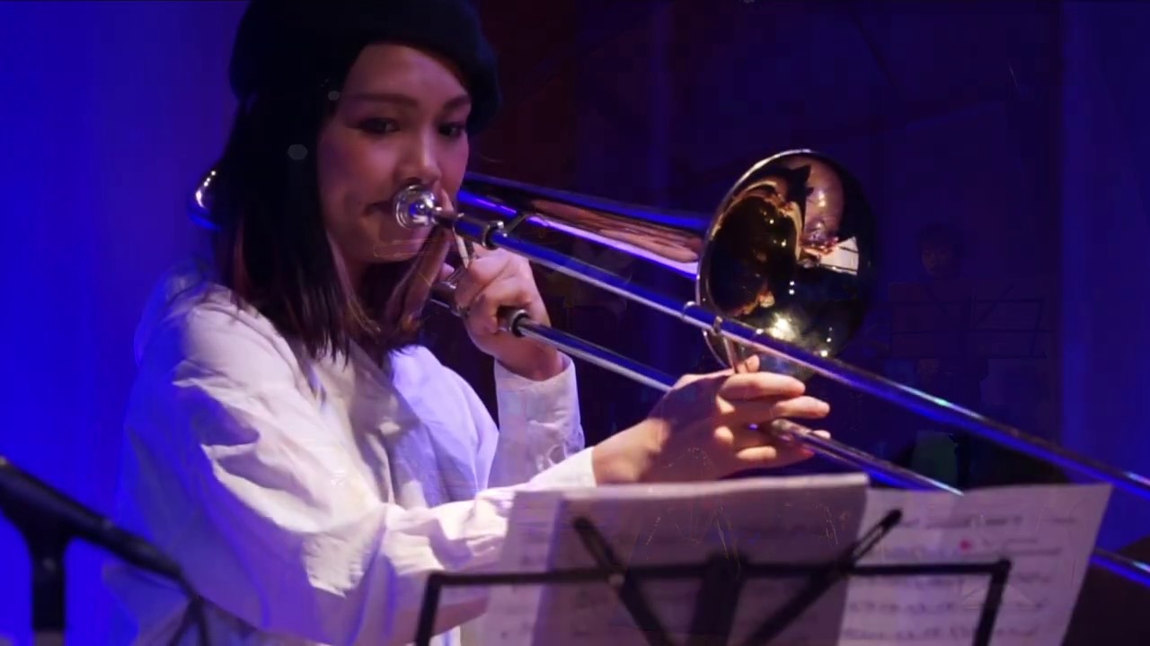 Allen Hermann & Itsumi Komano 2 Trombone Quintet / It Was a Beautiful Thing (LIVE)