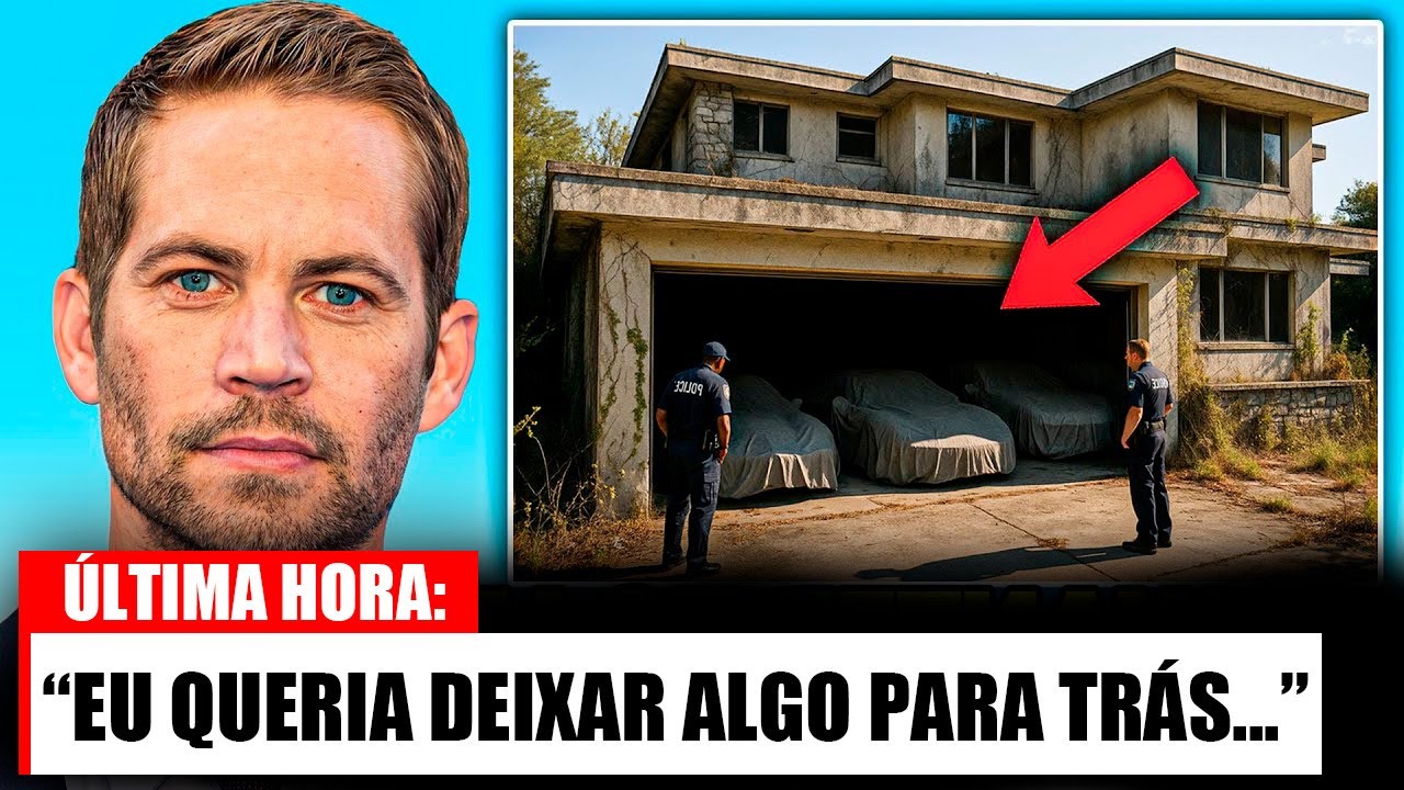 O que encontraram na garagem de Paul Walker após sua morte CHOCOU a todos…