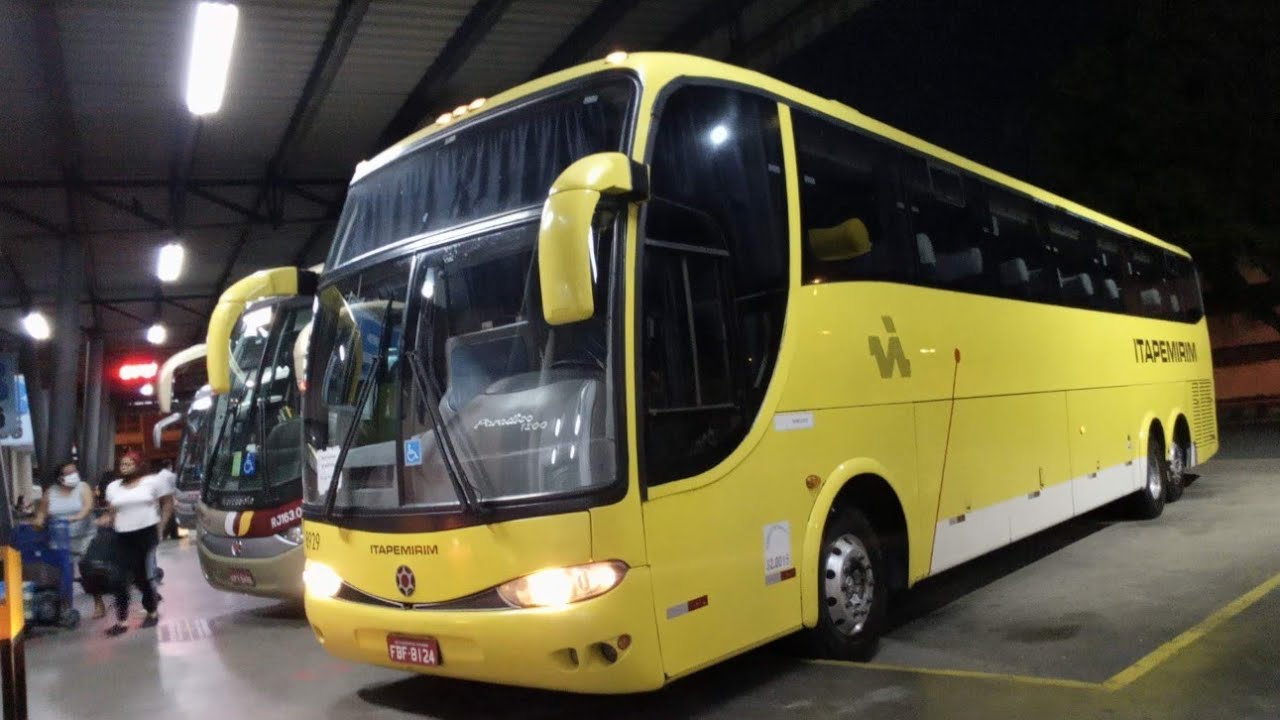 Niterói x Vitória. Registro na rodoviária de Niterói