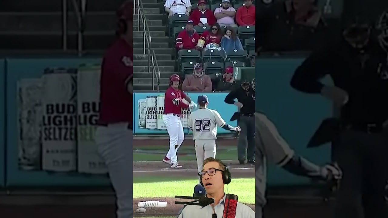 A Fan's Beer hit by foul ball in baseball game. #baseball #beer