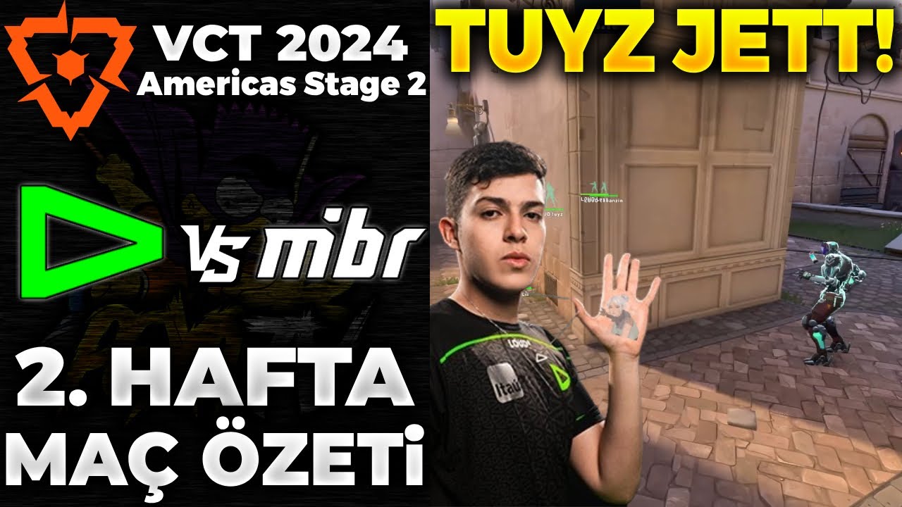 LOUD vs MIBR MAÇ ÖZETİ | VALORANT 2024 Americas Stage 2 - 2. HAFTA
