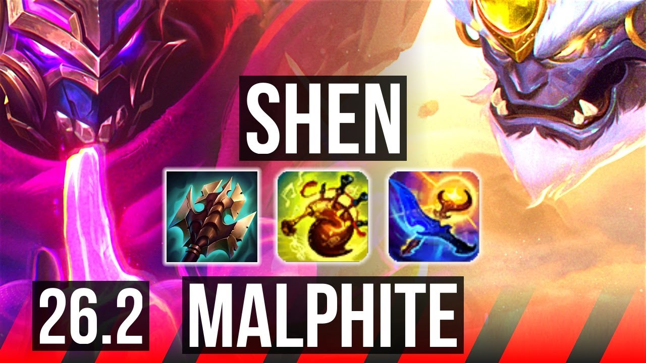 SHEN vs MALPHITE (TOP) | Good KDA: 10/1/25, 39K damage | BR Challenger | 26.2