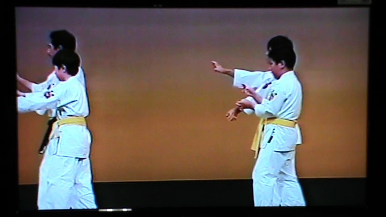 Kanshu ( Dai ni Seisan) kata Uechi ryu / Konan ryu Seisho Itokazu dojo members / demo Uechi ryu