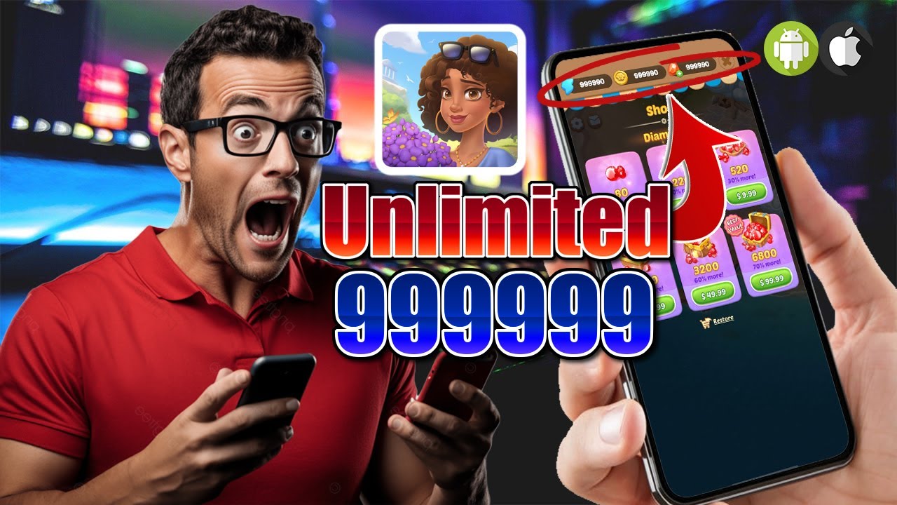Seaside Escape Hack Unlimited 999999 Energy and Gems For Free Using Seaside Escape Mod APK
