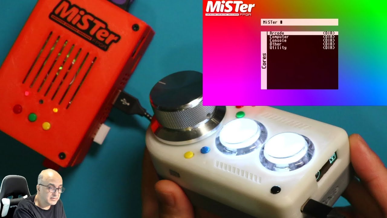 MiSTer FPGA and iCode Arcade Spinner Ultimate - Arkanoid, Super Breakout, Pong, and more!