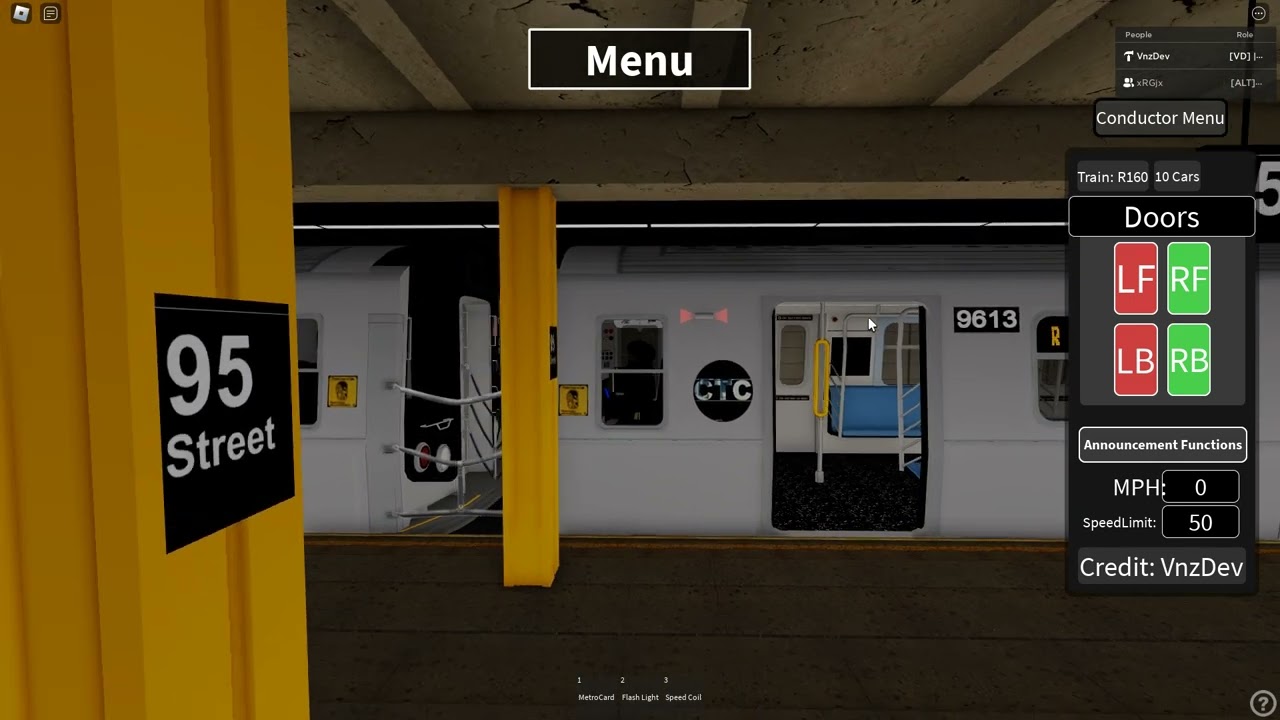 MTA ROLBOX: Conductor mode.