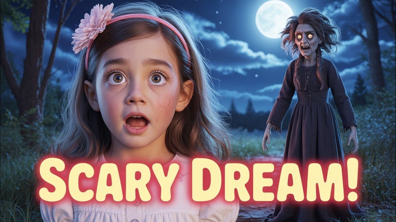 Alina's Scary Dream | The Witch in the Dark Forest | Kids Story
