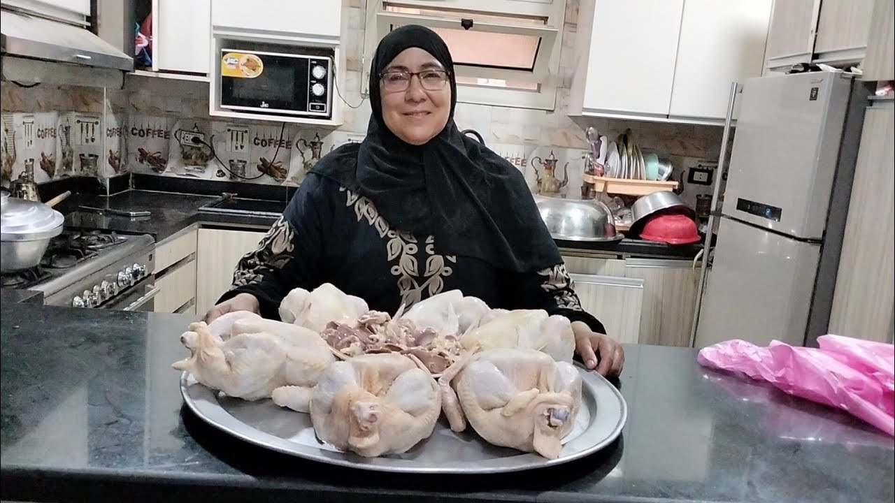 اكله المختارين 👍فى نص ساعة ها تعملى وليمه🙈