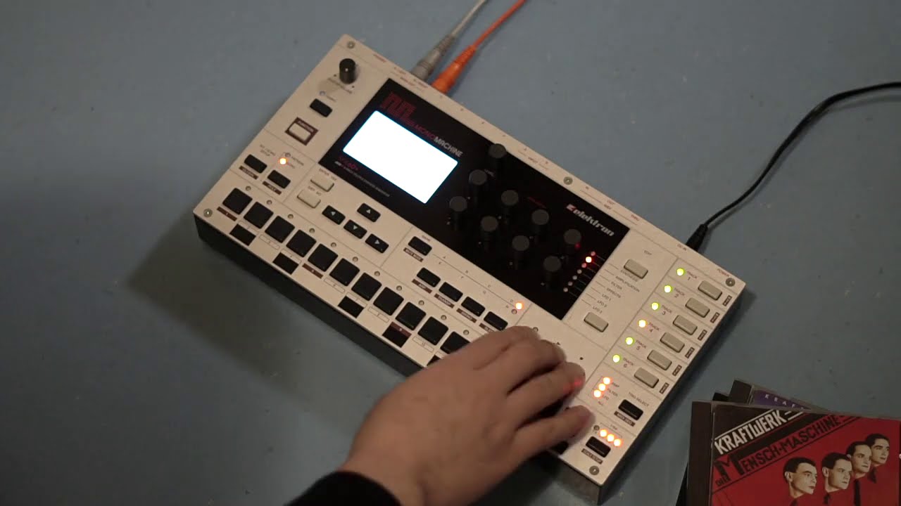 Kraftwerk - The Man Machine [Cover] Elektron Monomachine SFX60+ mkⅡ