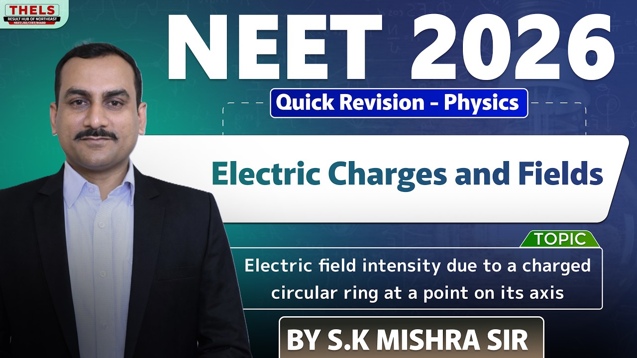 Electric Charges and Fields | NEET 2026 Physics #neet #revision #physics