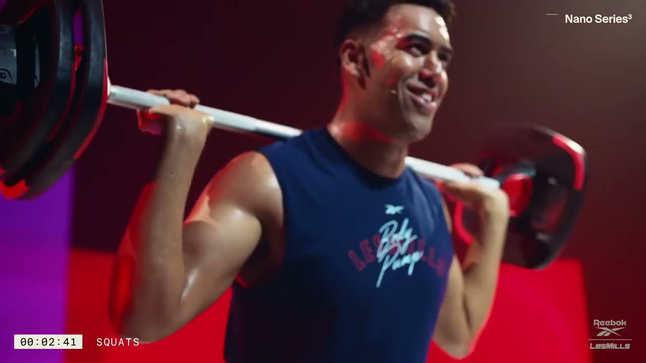 SnapSave io 30 Minute At Home Strength Training Workout   BODYPUMP   LES MILLS X REEBOK NANO SERIES