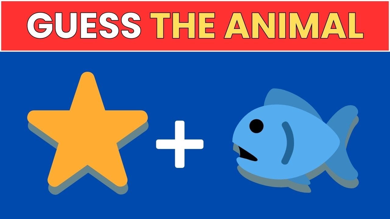 Guess The Animal by Emoji! 🦁 Fun & Fast Animal Emoji Quiz (30 Questions)