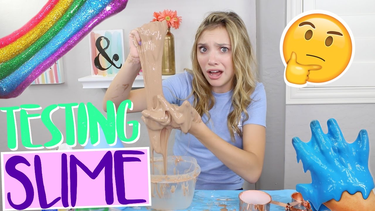 Testing WEIRD VIRAL Slimes Part 2! (NO BORAX!) | Sasha Morga
