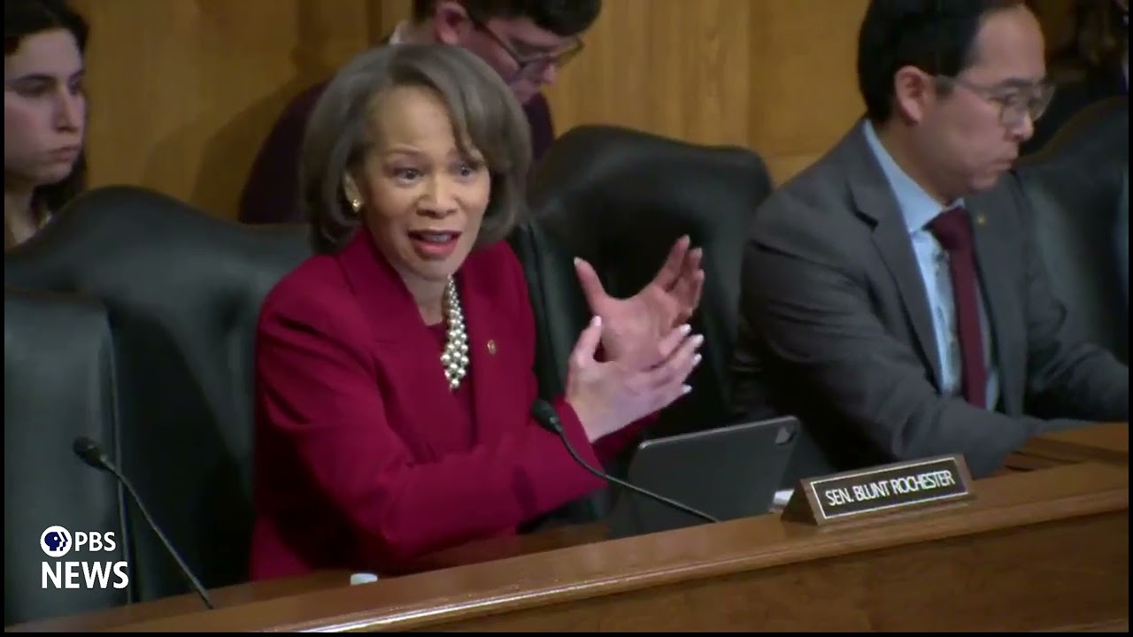 WATCH: Sen. Blunt Rochester questions McMahon in confirmation hearing