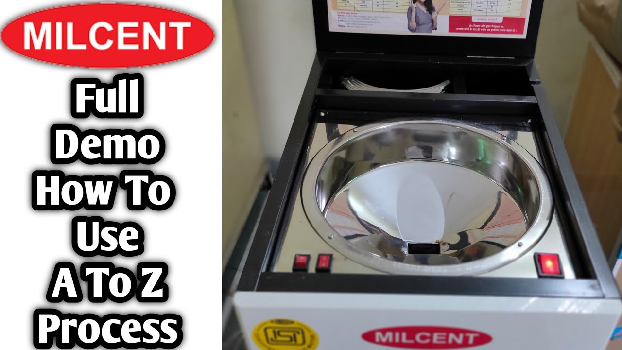 Milcent Atta Chakki With Vacuum Full Demo | How to Use Atta Chakki