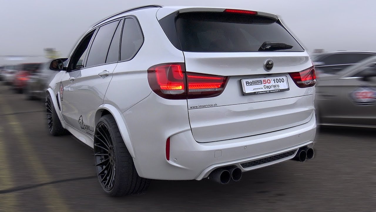 HAMANN BMW X5M REVS & DRAG RACE!