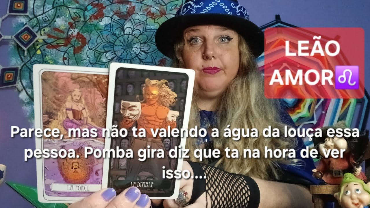 LEÃO-AMOR♌️ESSA PESSOA NÃO QUER SER MELHOR, TÁ VICIADO(a) EM MANIPULAR MENTIR,  ETC...😈🤡💩
