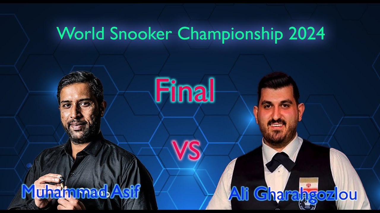 Muhammad Asif vs  Ali Gharahgozlou Final 2024
