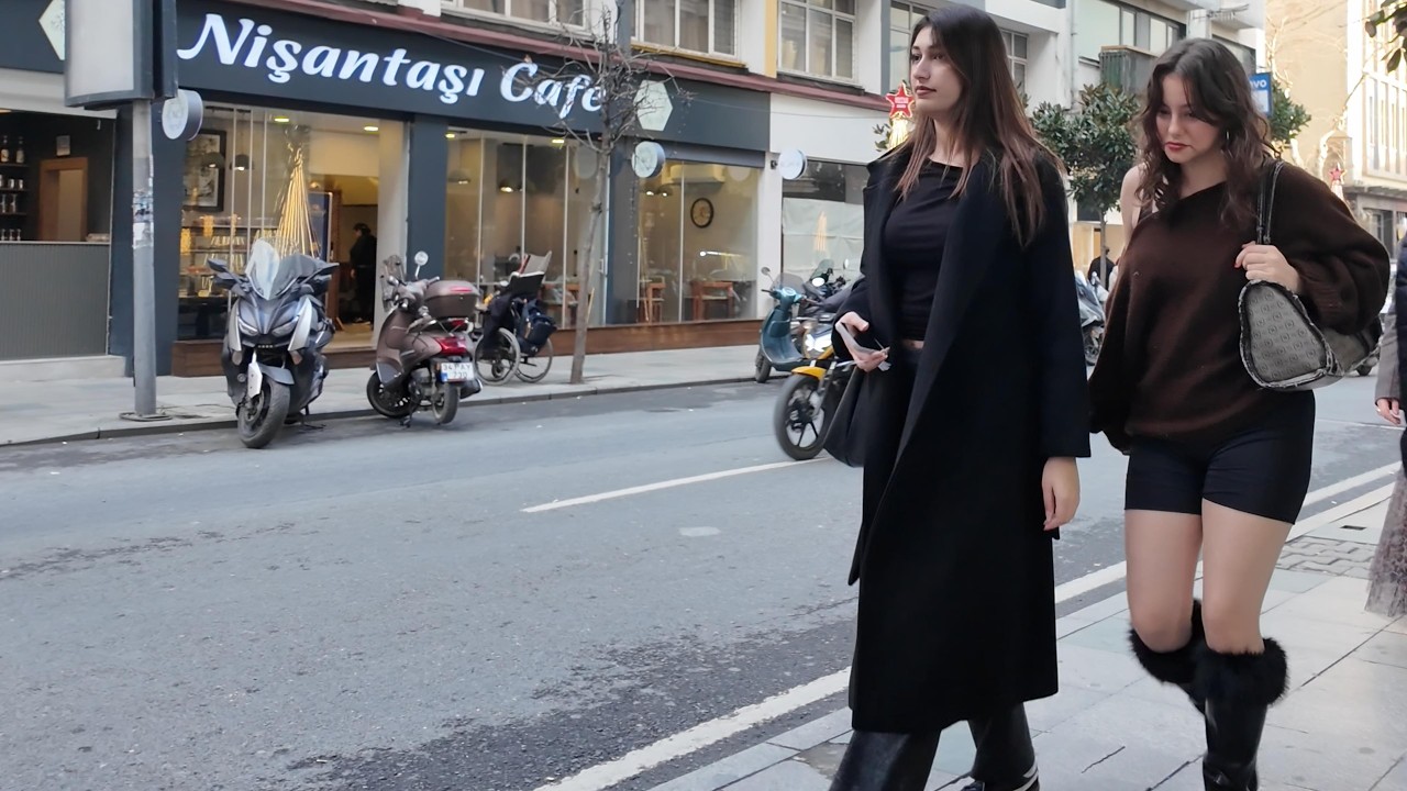Nişantaşı Teşvikiye Street 4K Walk | Shops, Cafes and Sidewalks