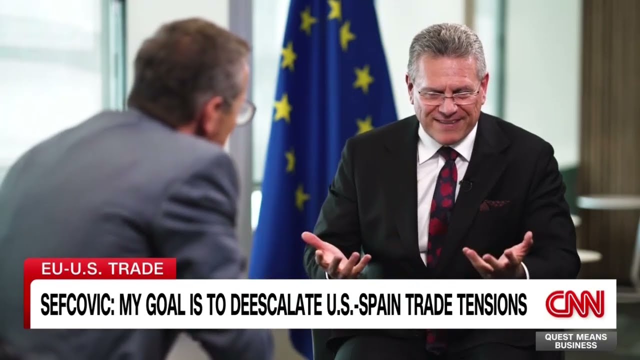 European Commissioner for Trade & Economic Security, Maro&scaron; &Scaron;efčovič, on U.S. Trade Deal