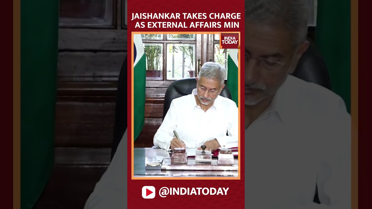 S Jaishankar Takes Charge As External Affairs Minister | India Today News