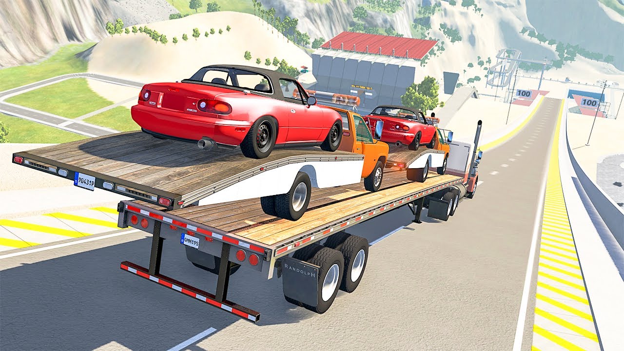 High Speed Jumps #11 - BeamNG DRIVE | SmashChan