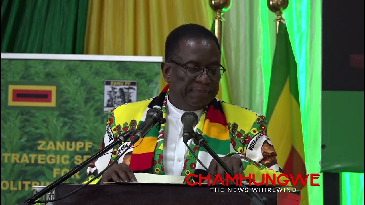 🔥 Mnangagwa Drops BOMBSHELL on Zimbabwe’s Constitution 