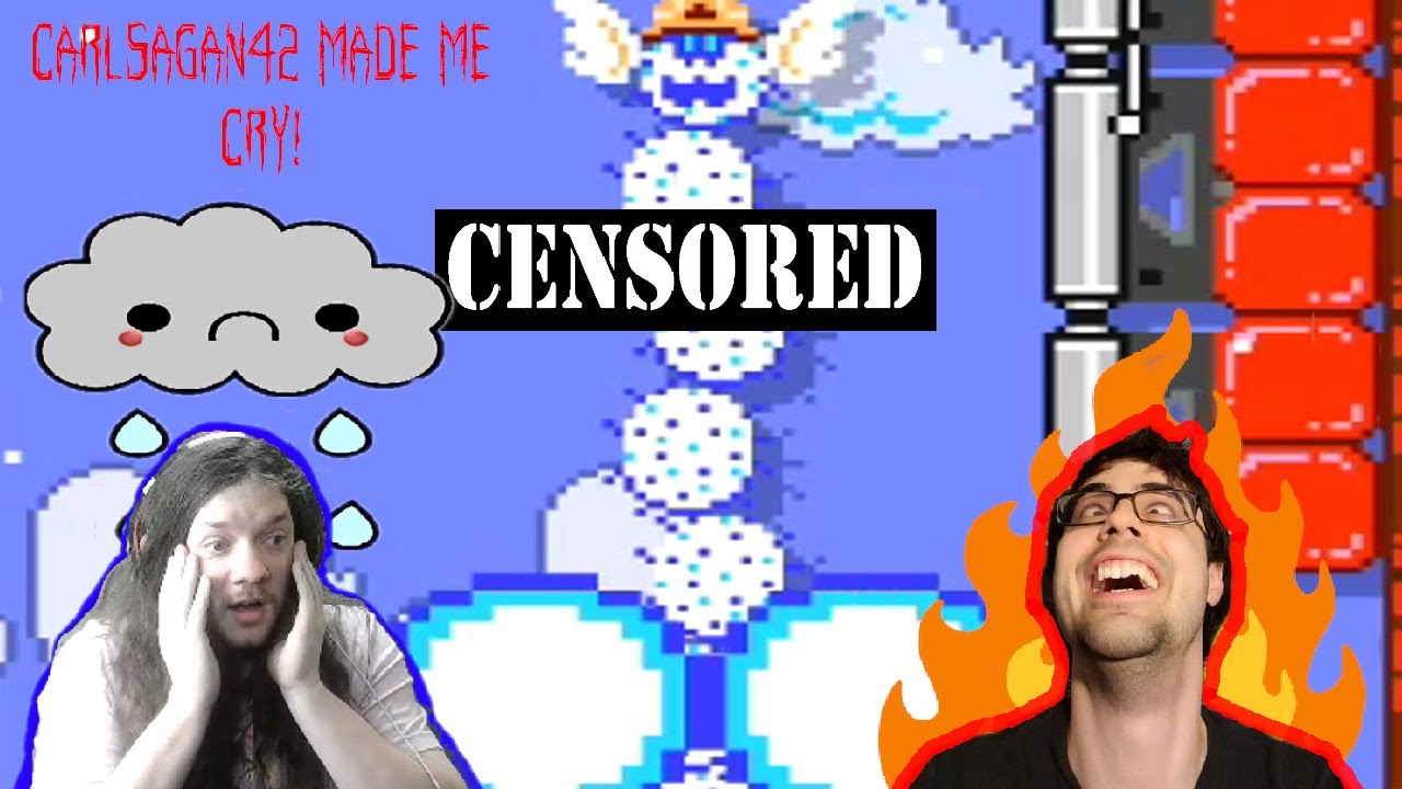 CARLSAGAN42 MADE ME CRY... Tears of Joy!?  : Larl's Deleted Troll Level 