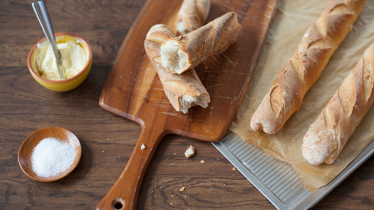 Baguette / stokbrood - zelf Frans stokbrood maken