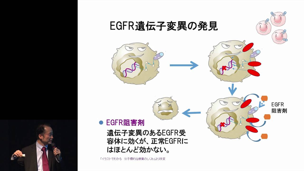 肺がんの分子標的薬治療について　前門戸 任