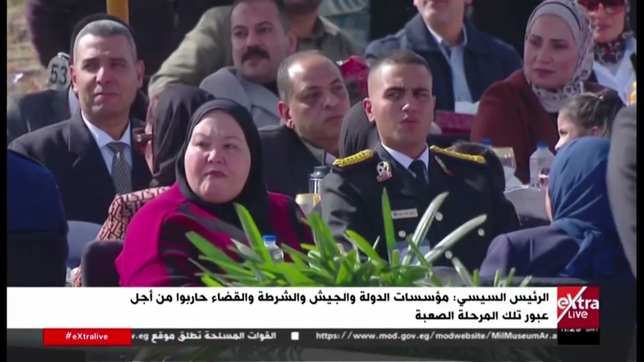 كلمة الرئيس السيسي خلال الاحتفال بعيد الفطر