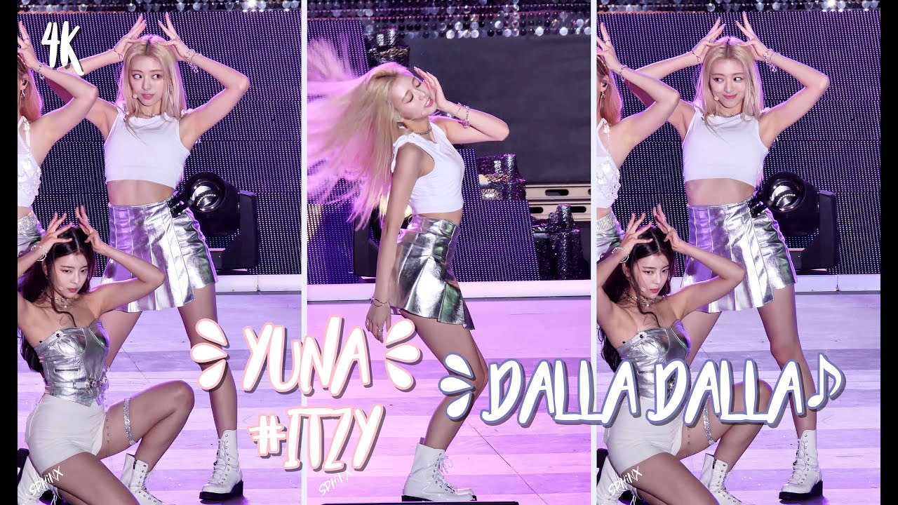 191011 ITZY, YUNA - DALLA DALLA (4K 있지, 유나, 달라달라) 직캠 FANCAM by SPHiNX