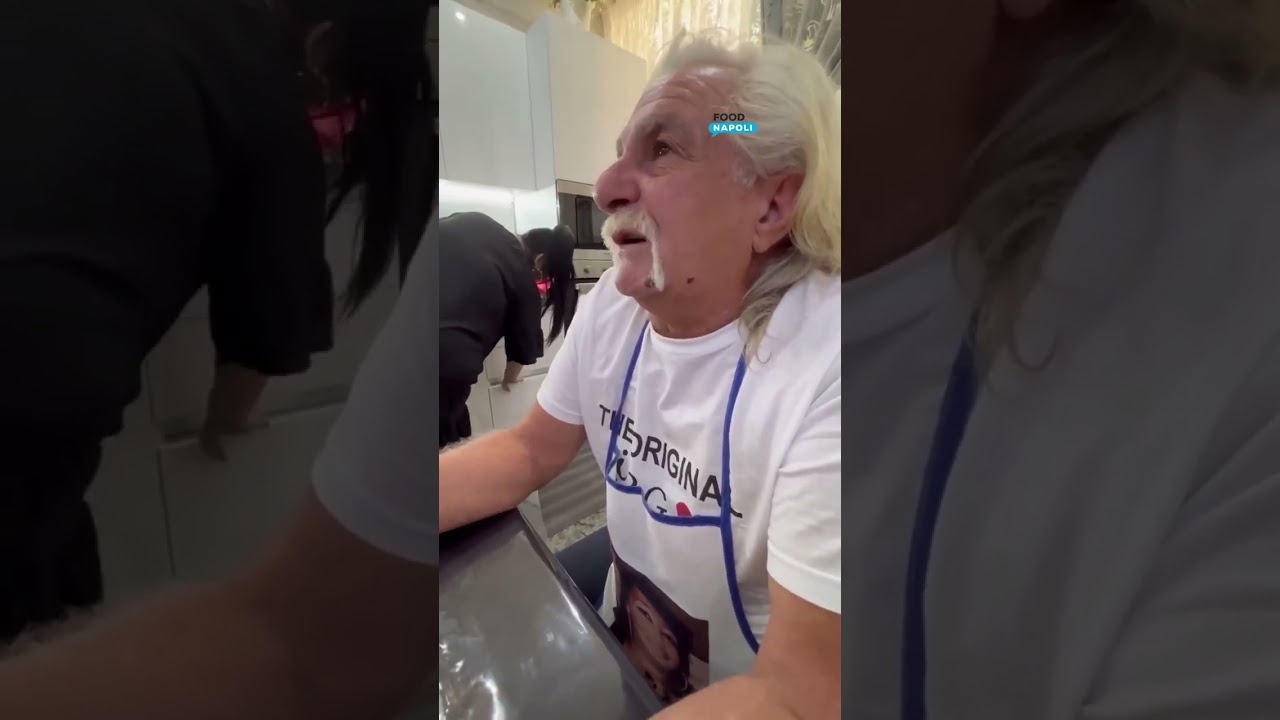Armando Sparadais mangia il pesce a casa di Nonna Adele