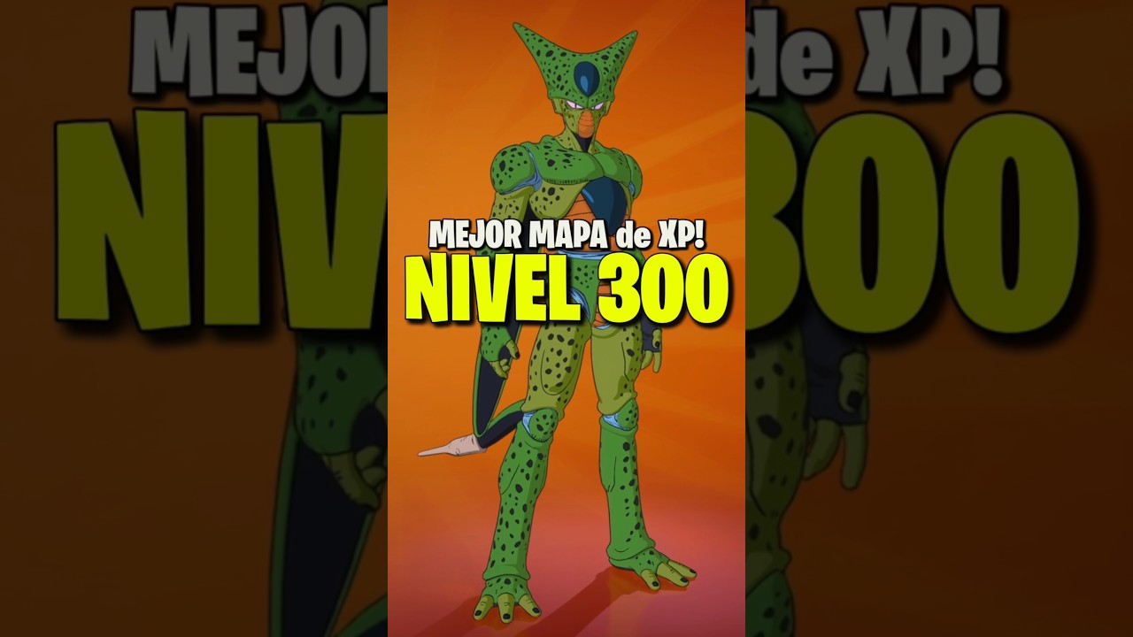 El MAPA de XP MAS RAPIDO para SUBIR de NIVEL en FORTNITE