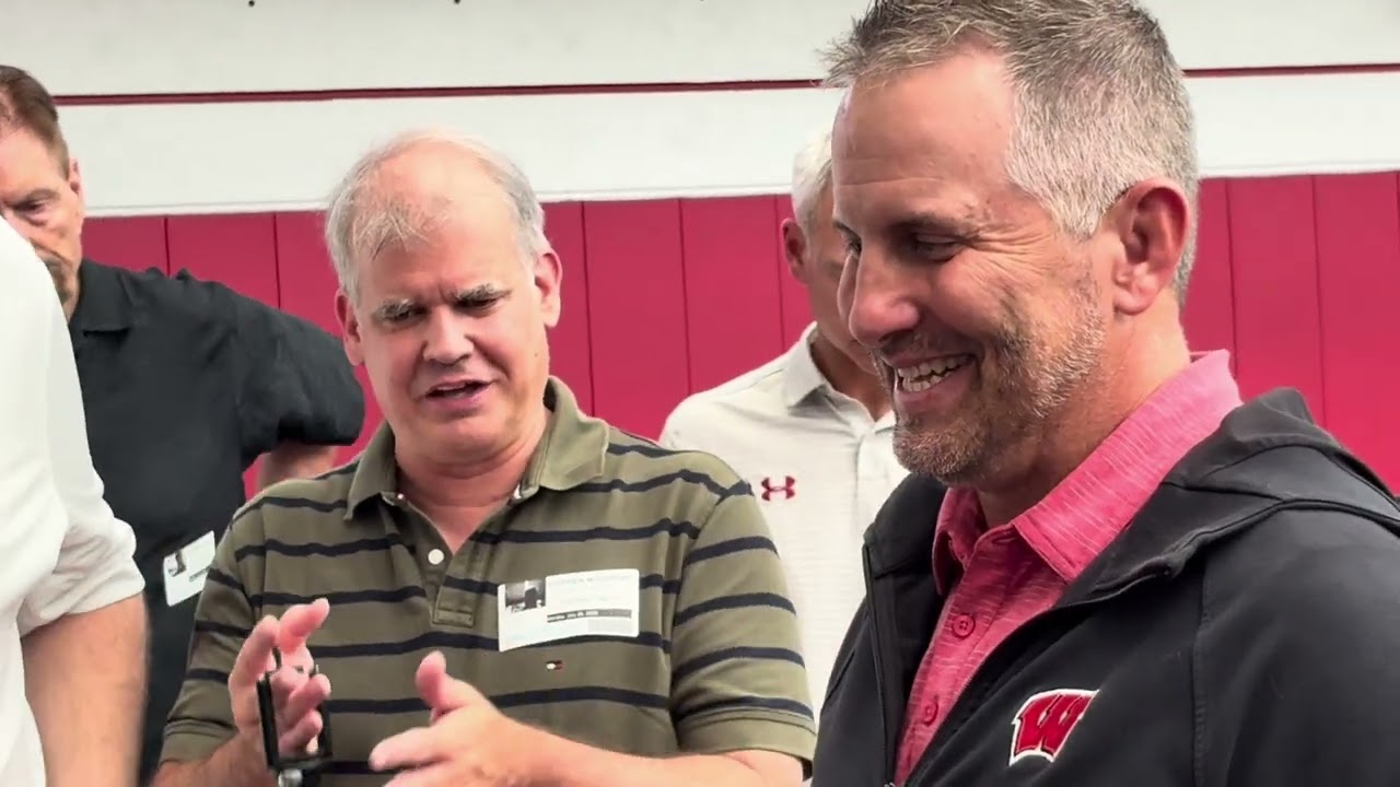 Wisconsin defensive coordinator Mike Tressel ahead of fall camp