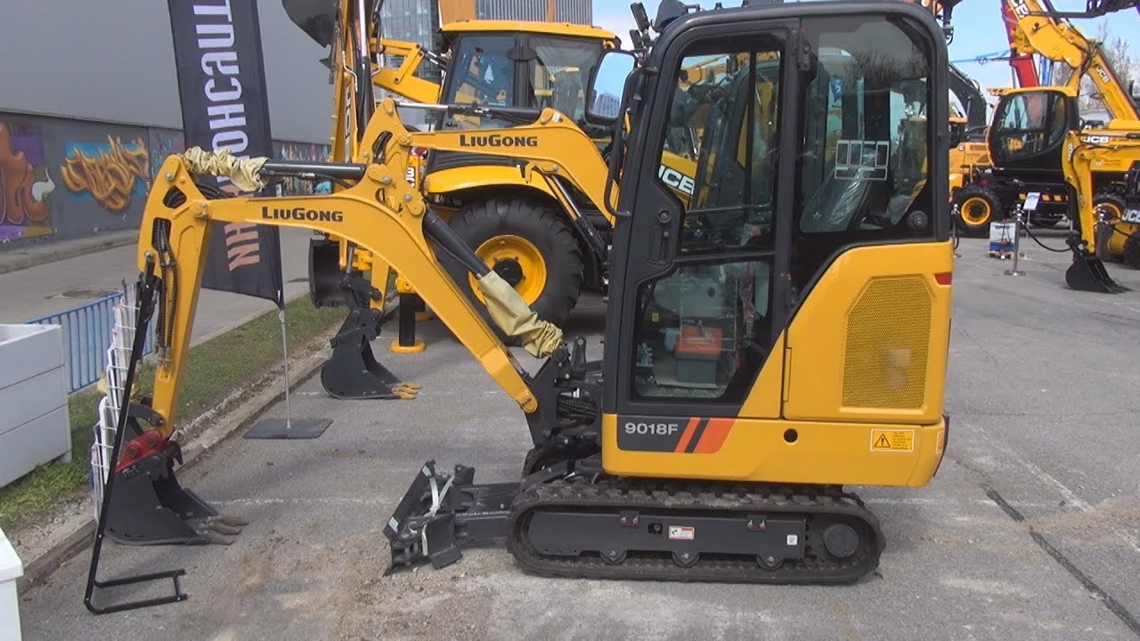 LiuGong 9018F Mini Excavator (2023) Exterior and Interior